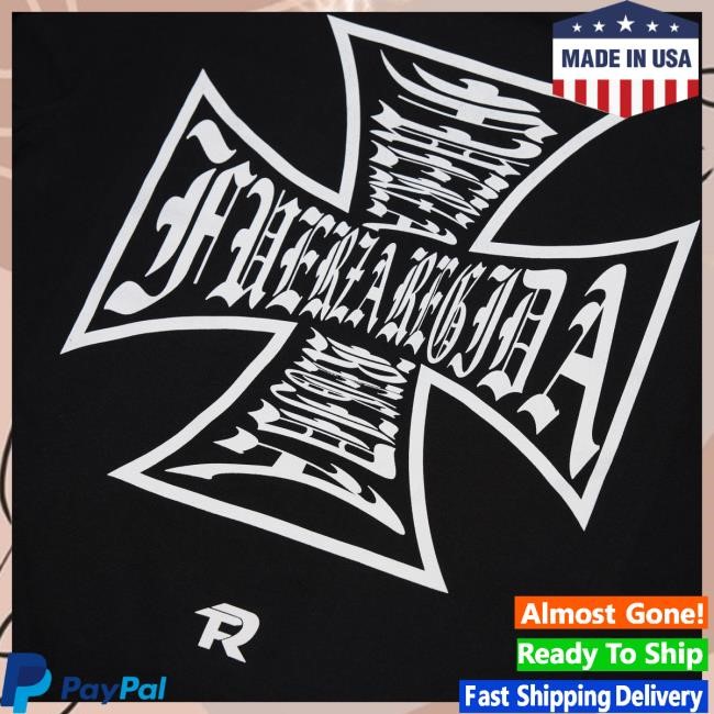 Official Fuerza Regida Merch Store Chopper - Black S/S Shirt Official Fuerza Regida Merch Store Chopper - Black S/S Shirts