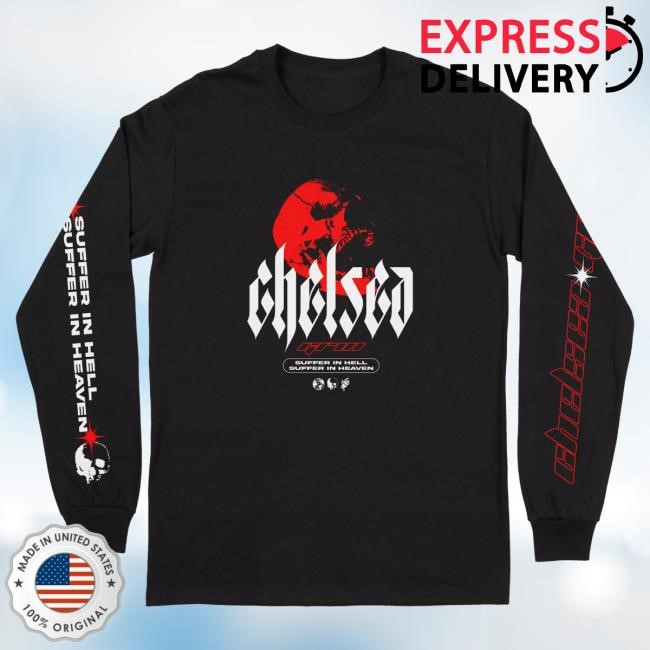 Official Merchbar Chelsea Grin Digiskull Long Sleeve T-Shirt Merch Bar Official Merchbar Chelsea Grin Digiskull L/S T Shirt Merch Bar