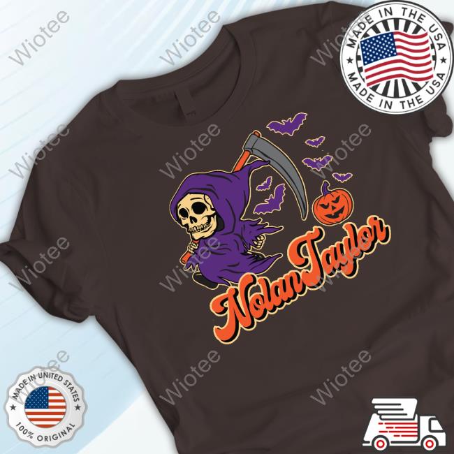 Official Nolan Taylor Merch Halloween Shirt Nolan Taylor Halloween Sweatshirt