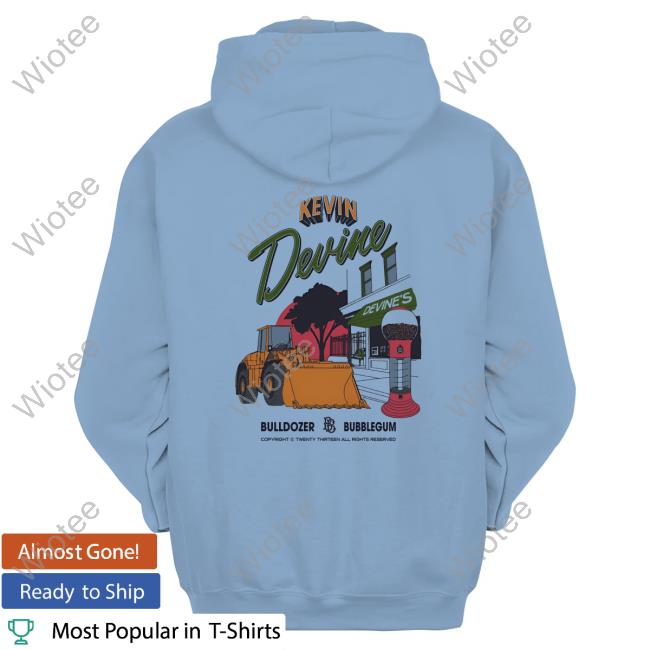 Official Down Right Shop Store Kevin Devine - Bubbledozer Top Shirt Downrightmerch Official Kevin Devine - Bubbledozer T Shirt