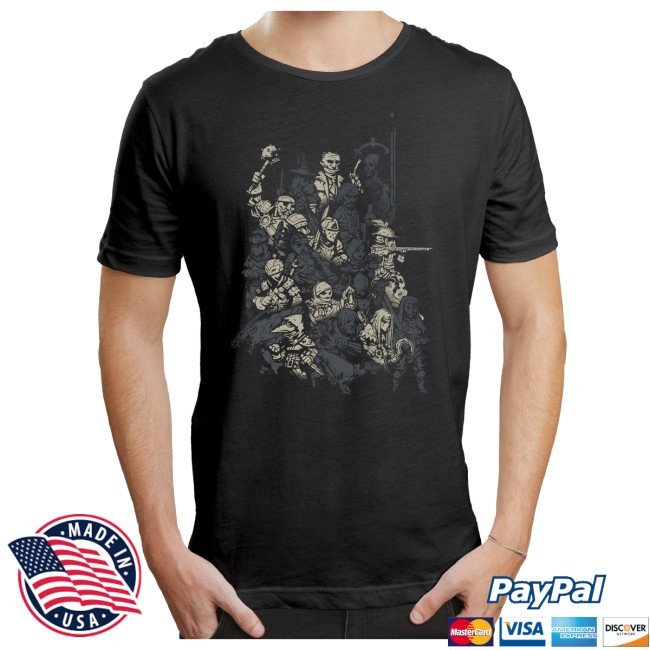 Darkest Dungeon Heroes New T-Shirt Darkest Dungeon Heroes Tee