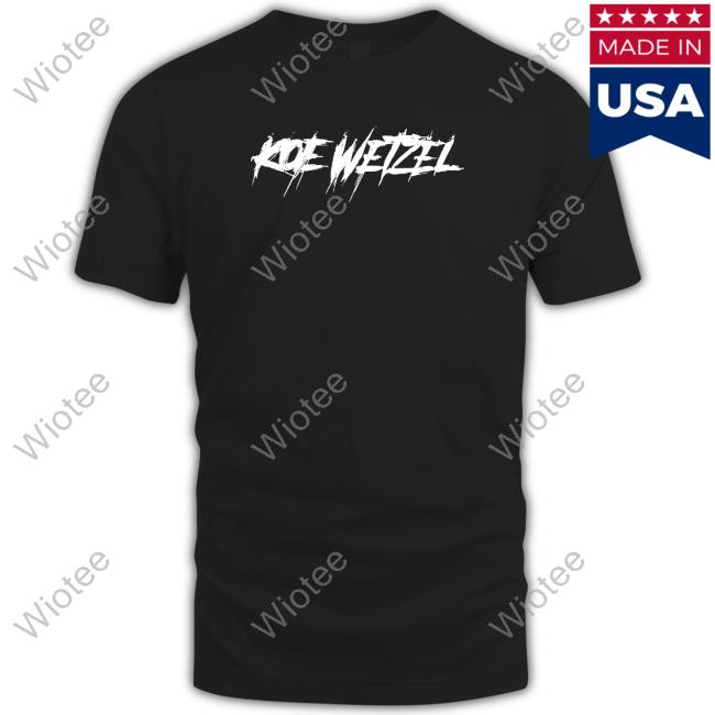 Koe Wetzel Black Script Hoodie