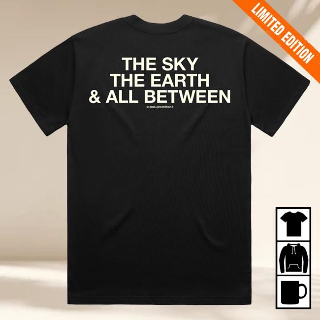 Official Architects Merch Store Shop Architects Glow Black Tshirt Official Architects Merch Store Shop Architects Glow Black Hot Shirt
