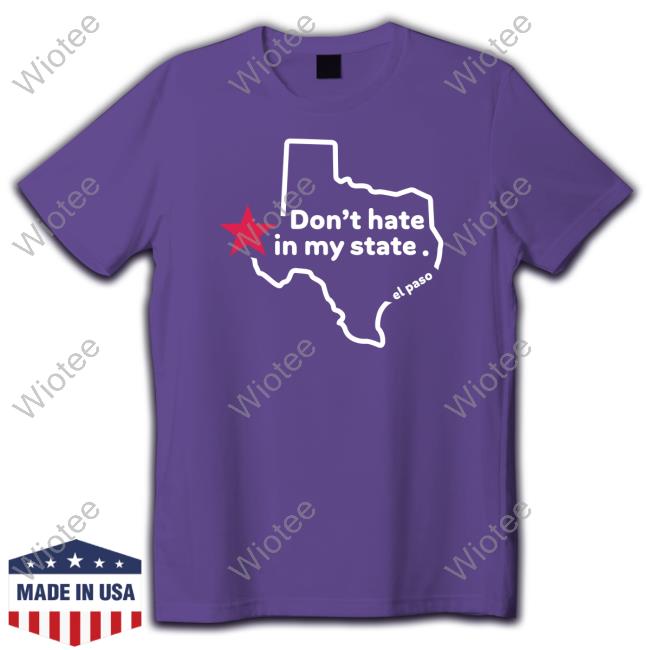 Joe Trahan Don't Hate In My State Sweatshirt Don't Hate In My State Tee Shirt