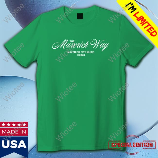 Official Maverick Way Complete Album Crewneck Sweatshirt Maverick Way Complete Album Long Sleeve Tee