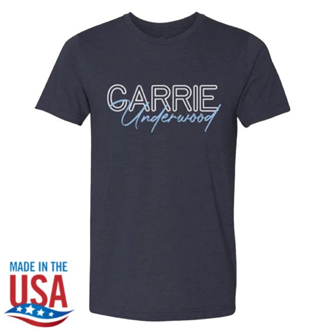 Official Navy Logo Tee Shirt - Carrie Underwood Official Navy Logo Shirt - Carrie Underwood