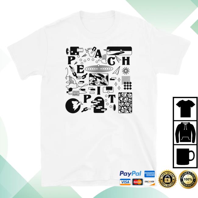 Official Peach Pit Merch Store Shop Shapes Attractive Shirt