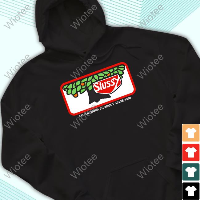 Orchard A California Product Since 1980 Funny Official Stussy Merch Orchard A California Product Since 1980 Long Sleeve Tee