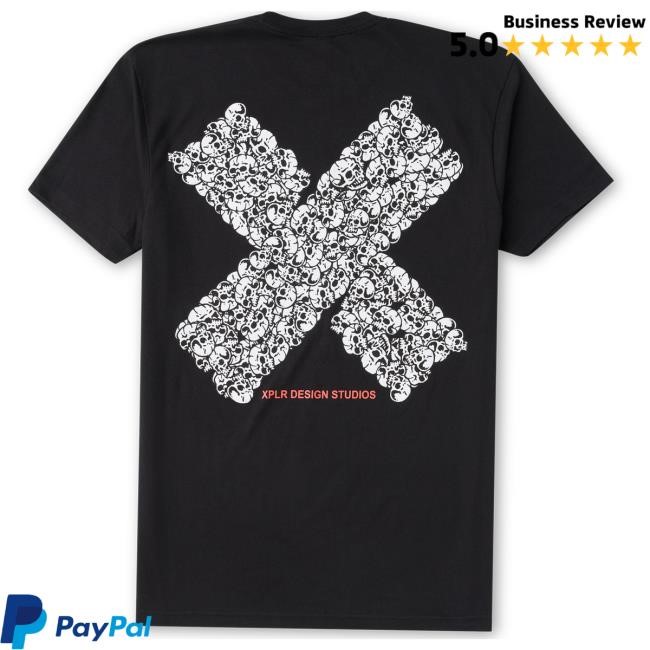Official Sam And Colby Merch Store Bones Hw Top Shirt Black Xplr Shop