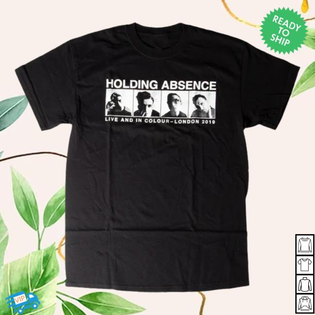 Official Holding Absence Merch Live And In Colour Faces Hooded