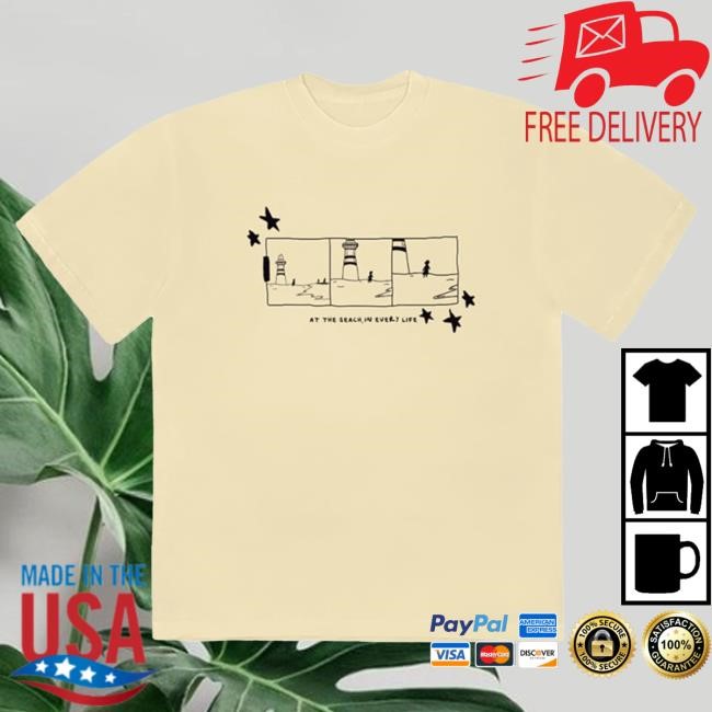 Official Complex Merch Store Gigi Perez Lighthouse Panel Yellow Tshirt