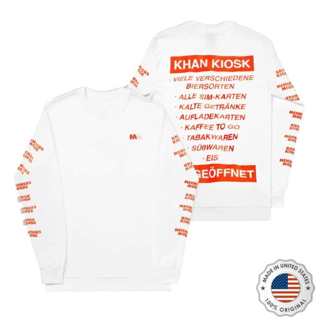 Sweatshirt - Khan Kiosk - Weiß Sweatshirt - Khan Kiosk - Weiß