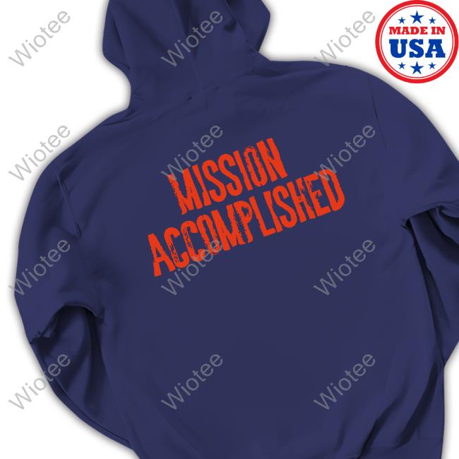 Official Heart Attack Man Mission Accomplished T Shirt Official Heart Attack Man Mission Accomplished Tee