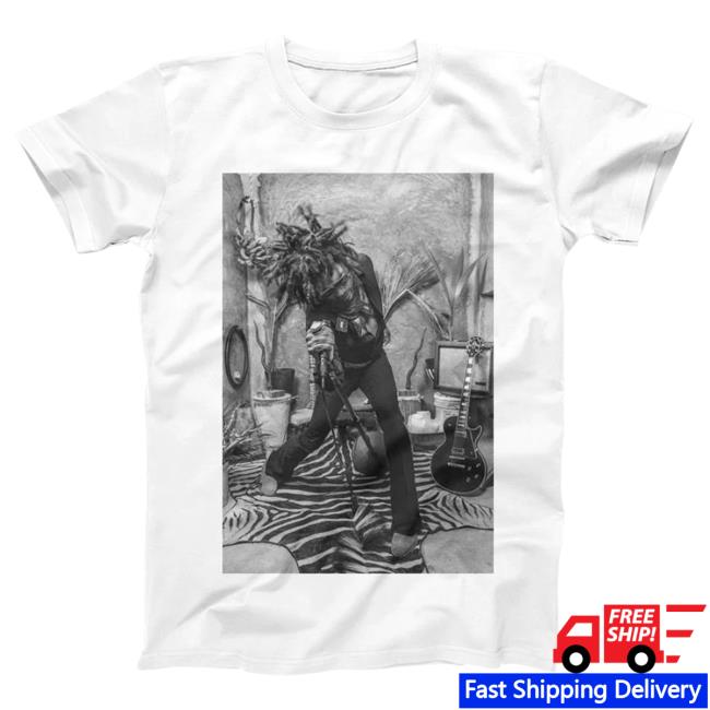 Official Lenny Kravitz Store Shop B&W Photo Lenny Shirt New Lenny Kravitz Apparel Clothing