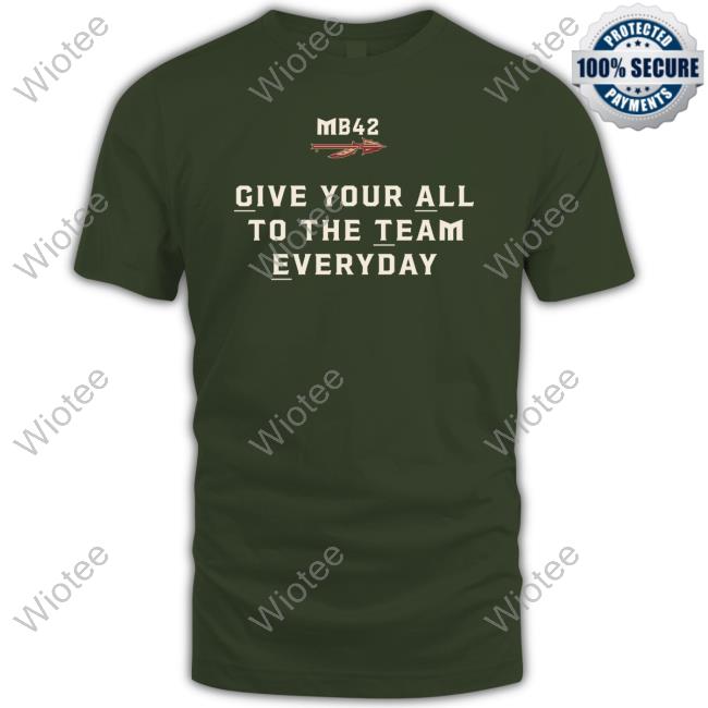 Lonni Alameda Give Your All To The Team Everyday T-Shirt Lonni Alameda Give Your All To The Team Everyday Shirt Florida State Seminoles Alternat
