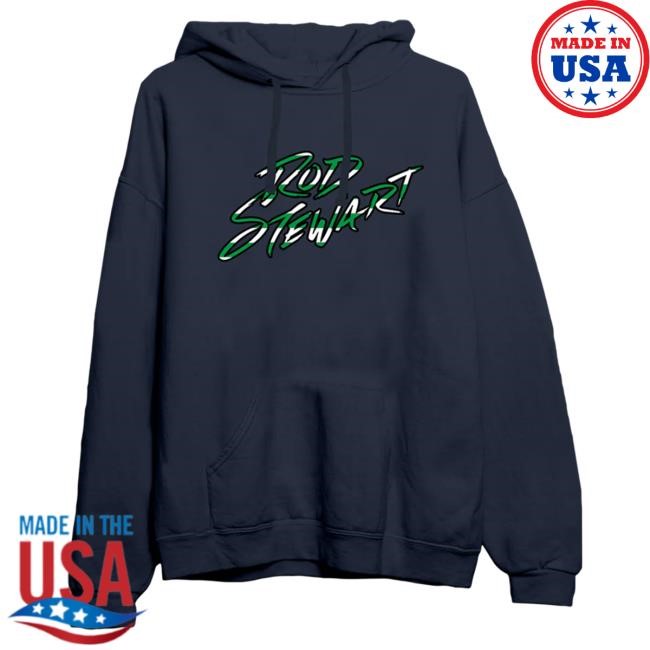 Official Rod Stewart Striped Logo Forever Young Hoodie