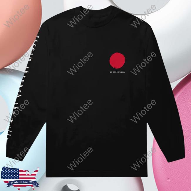 Official Equal Vision Records Merch As Cities Burn Scream Through The Walls Crewneck Sweatshirt