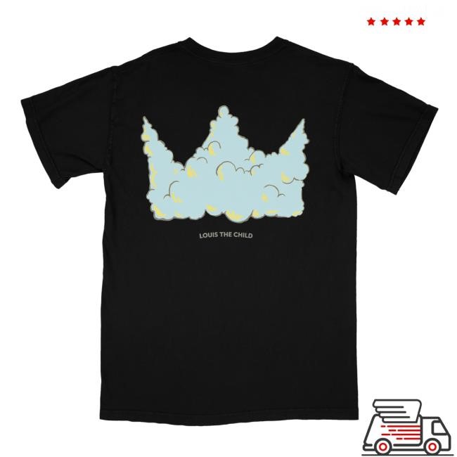 Louis The Child Official Merch Store Cloudy Crown Short Sleeve Tee Louis The Child Clothing
