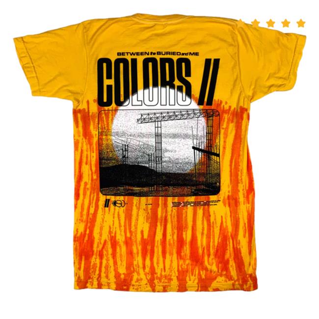 Official Between The Buried And Me Cranes Dye Shirt New Official Between The Buried And Me Cranes Dye Shirt New