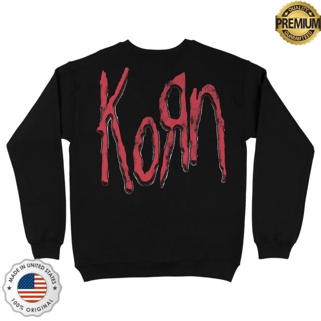 Official Korn Merch Store Korn Self Titled Sweatshirt Official Korn Merch Store Korn Self Titled Crewneck Sweatshirt