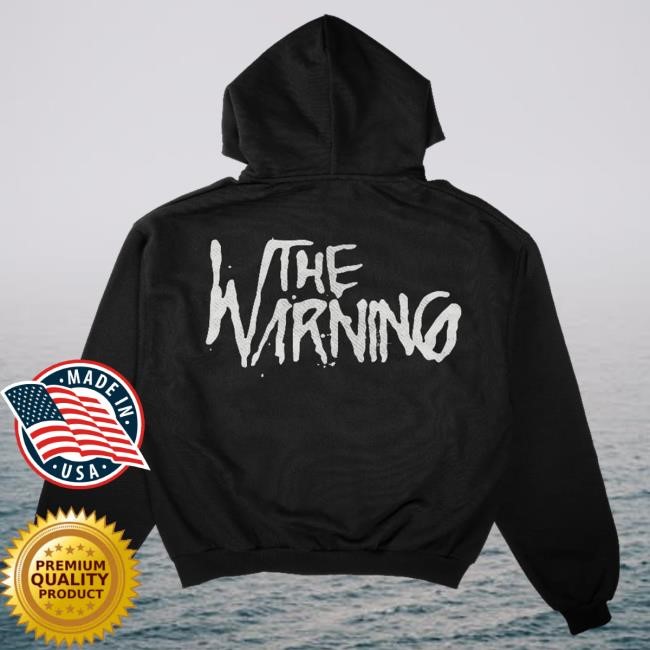 Official The Warning Merch Store The Warning Bolt Zip Hoodie The Warning Clothing Shop