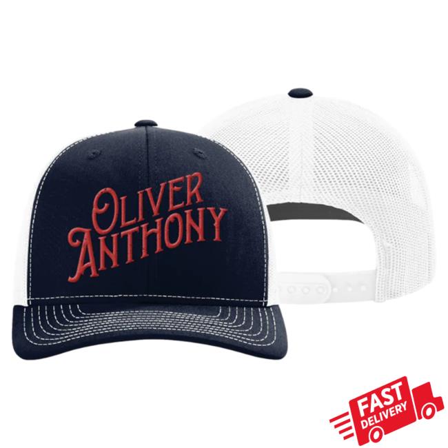 Official Oliver Anthony Merch Store Shop Logo Trucker Hat