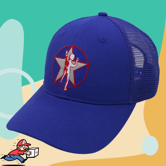 Official Rush Band Starman Meshback Baseball Hat