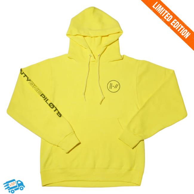 Official 21 Pilots Apparel Clothing Store Merch Twenty One Pilots Round Logo Pullover Hoodie TwentyOnePilots 21Pilots Shop