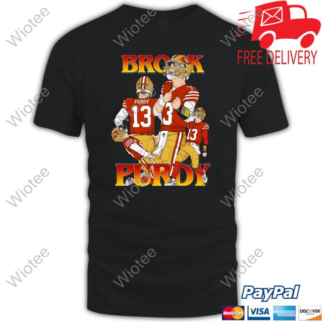 Official SF 49Ers Brock Purdy Tees