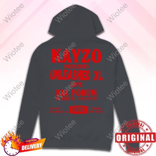 Kayzo Unleashed Tour Kia Forum Hoodie Official Elev808 Offbeat Kayzo Unleashed Tour Kia Forum Sweatshirt