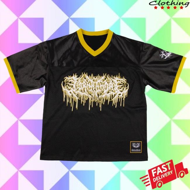 Official Lorna Shore Merch Lorna Shore Unbreakable Football Jersey Top Shirt Lorna Shore Band