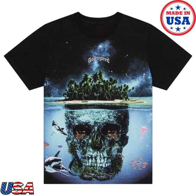 Official Godspeed Nyc Clothing Merch Godspeed Island Tshirt