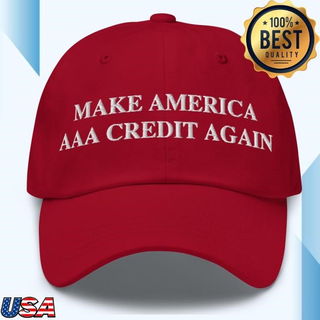 Litquidity Make America AAA Credit Again Dad Cap - Red | Navy Litquidity Official Merch Store