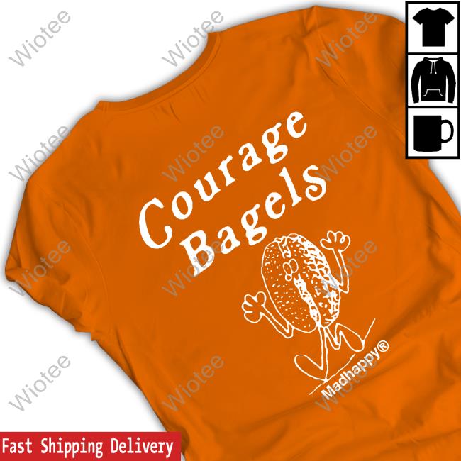 Madhappy Courage Bagels Fleece Hoodie Sweatshirt Courage Bagels Fleece Hoodie