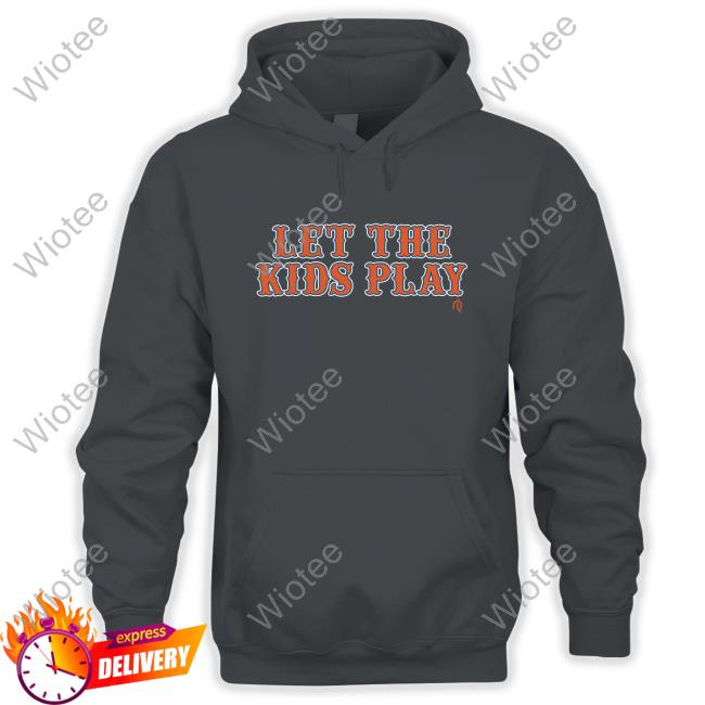 Official Athlete Logos Let The Kids Play Hoodie