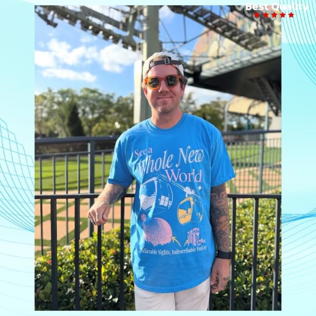 Official The Lost Bros A Whole New World Tshirt Official The Lost Bros A Whole New World Tees