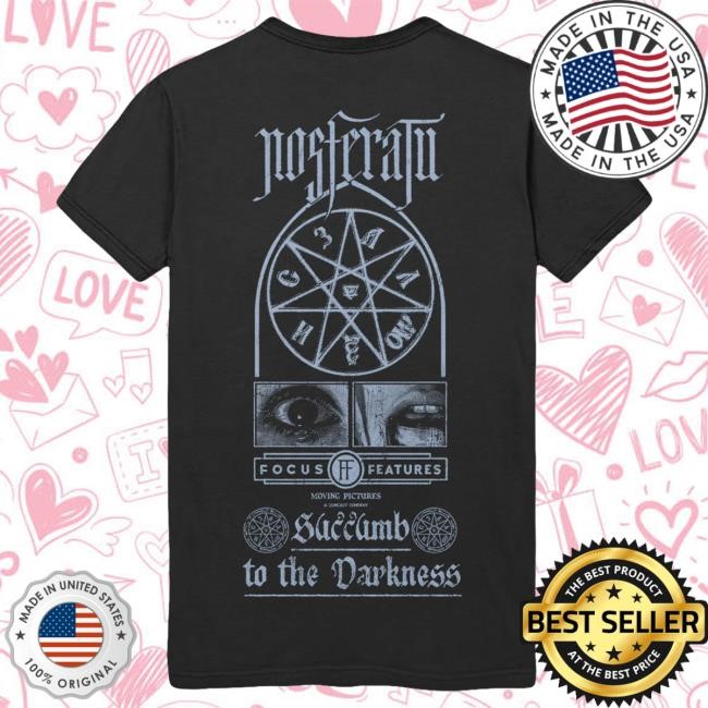 Official Gutter Garbs Nosferatu: Darkness (Dark Grey) Tees Official Gutter Garbs Nosferatu: Darkness (Dark Grey) Shirts