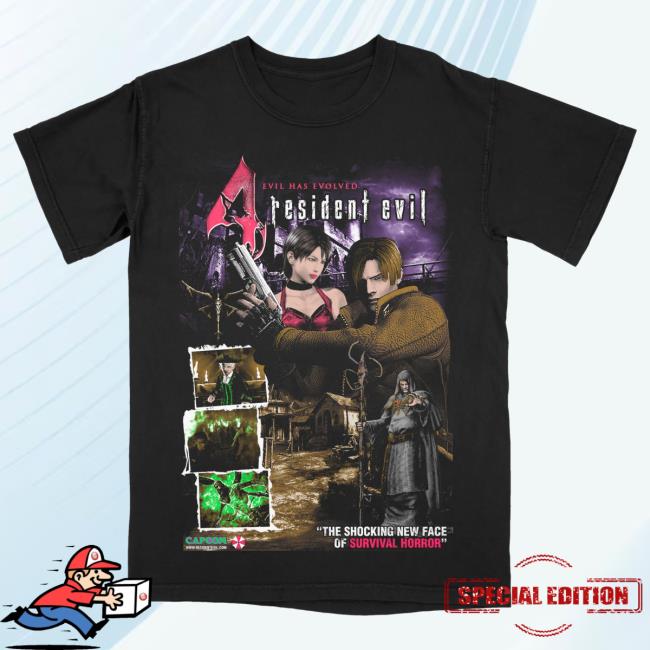Official Graveyard Goods Merch Store Shop Resident Evil 4 • Goodbye, Ada (Alternate Color Variant) Tee • Limited To 100