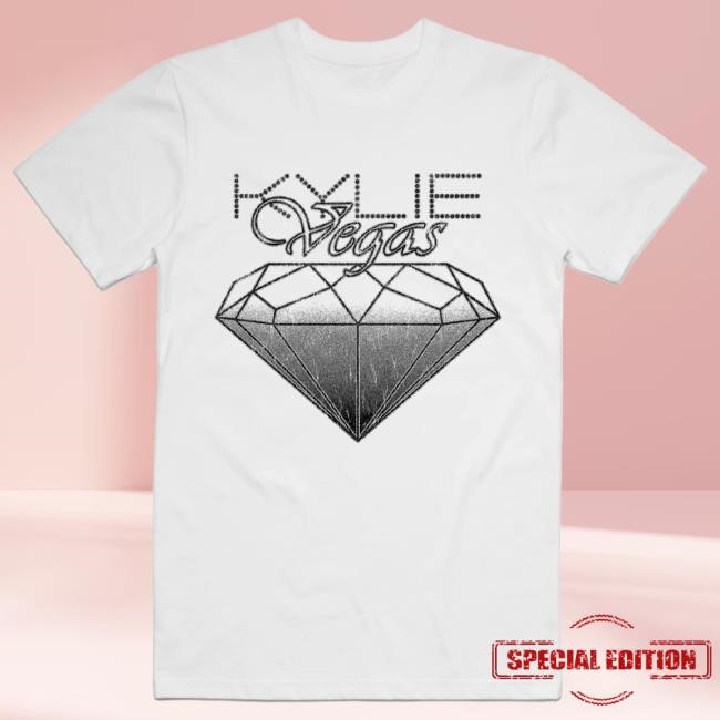 Official Kylie Minogue Merch Store Shop Kylie Minogue Kylie Vegas B&W Shirts Kylieminogue