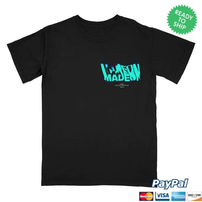 Madeon Official Merch Store Blur T Shirt Madeon Clothing Shop