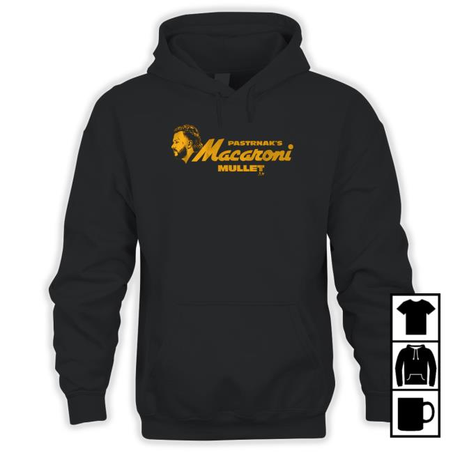 Breakingt Merch David Pastrnak Macaroni Mullet Shirt David Pastrnak Macaroni Mullet Tee Shirt
