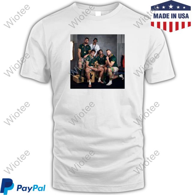 Official Eben Etzebeth Springboks Rugby World Cup France Champions 2023 T Shirt