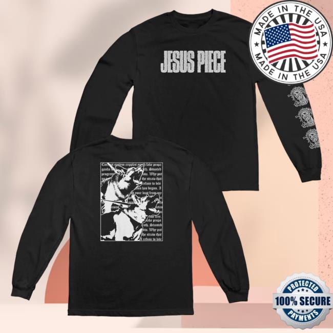 Jesus Piece Merch Jesus Piece Oppressor Long Sleeve Shirt