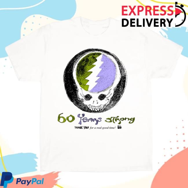 Official Online Ceramics 60 Years Strong White Top Shirt