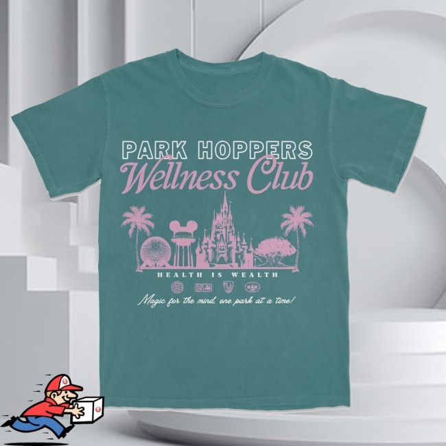 The Lost Bros Park Hopper Wellness Club Tee The Lost Bros Merch