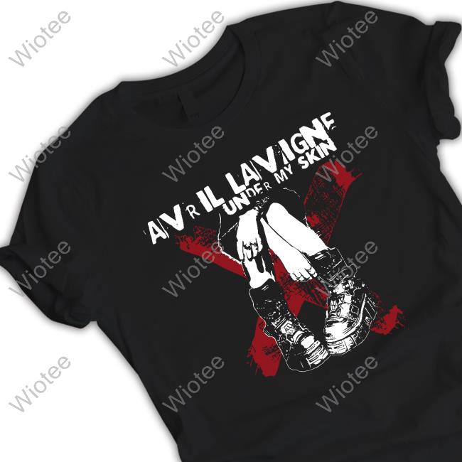 Avril Lavigne Merch Avril Lavigne Under My Skin Shirt New