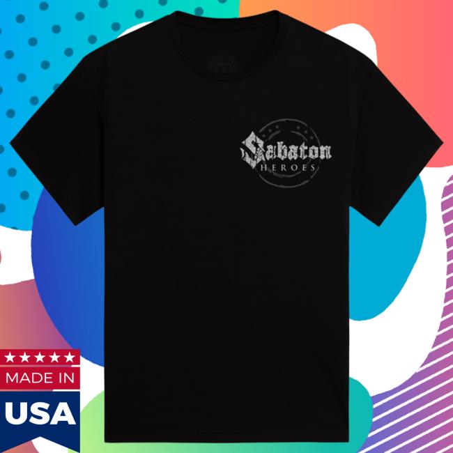 Official Sabaton Merch Store Sabaton Swedish War Machine Popover Shirt Sabaton Shop