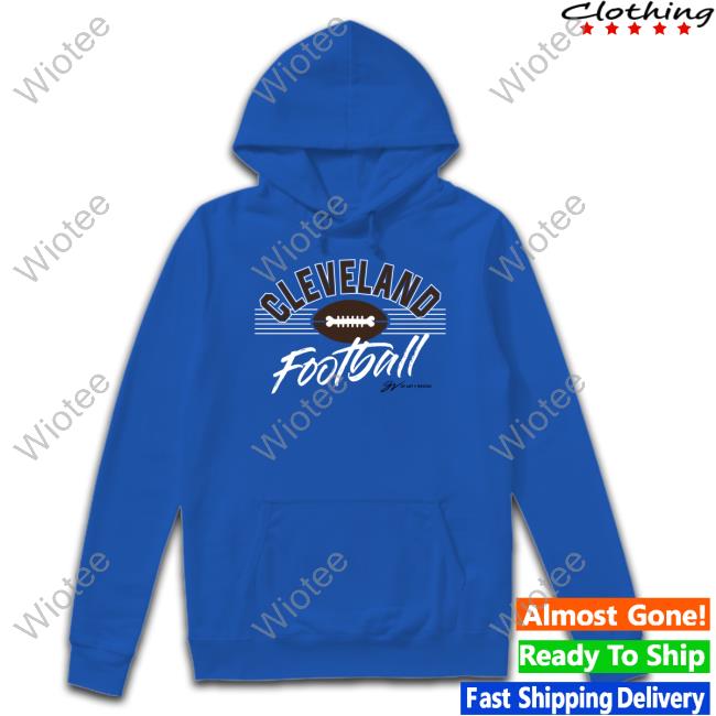 Official Gv Artwork Shop Cleveland Bone Football Shirt Gv Art And Design