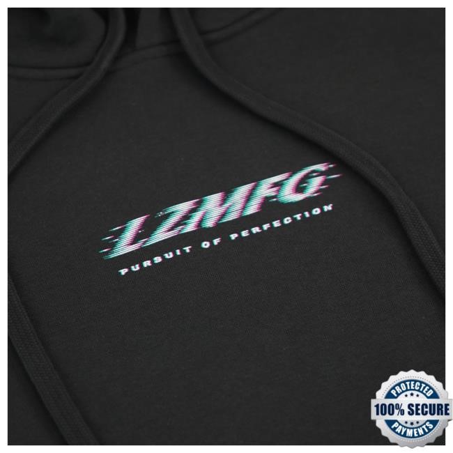Official Lzmfg Merch Static Heavy Hoodie Official Lzmfg Merch Static Heavy Hoodie