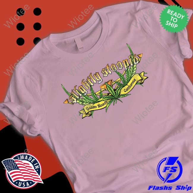 Slightly Stoopid Merch Slightly Stoopid Ocean Beach California 4/20 Crest Shirts